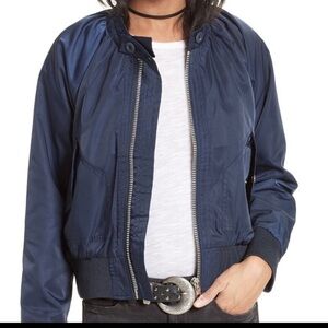 Free People silky bomber